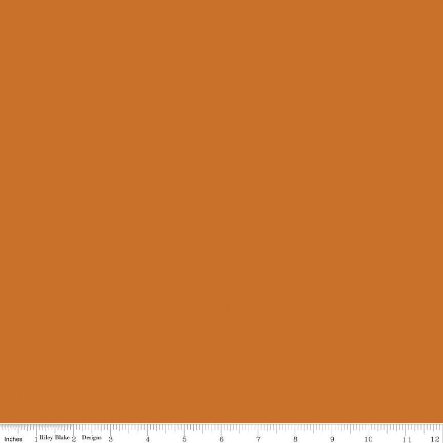Confetti Cotton Amber fabric by Riley Blake Designs amber gold solid quilting fabric