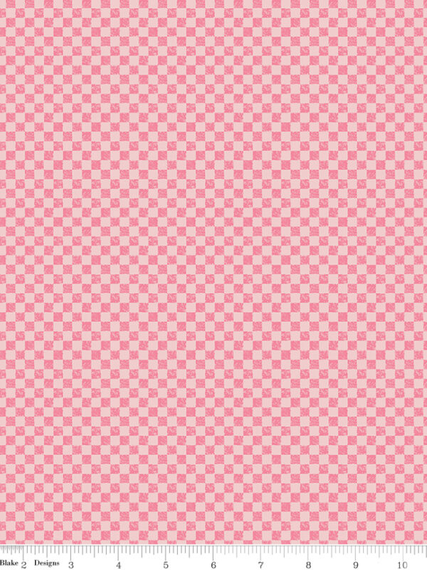 Check Please Sugar Pink fabric by Riley Blake Designs pink tone on tone check quilting fabric