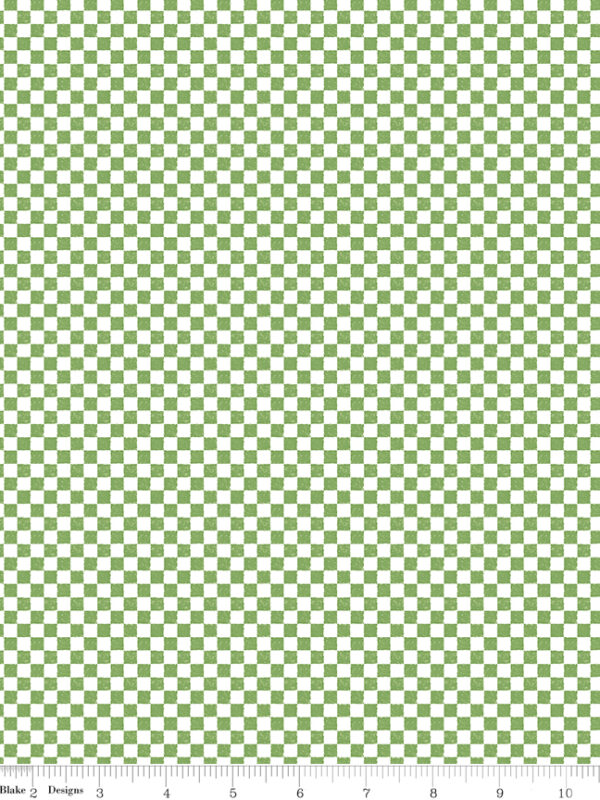 Check Please Green fabric by Riley Blake Designs green tone on tone check quilting fabric