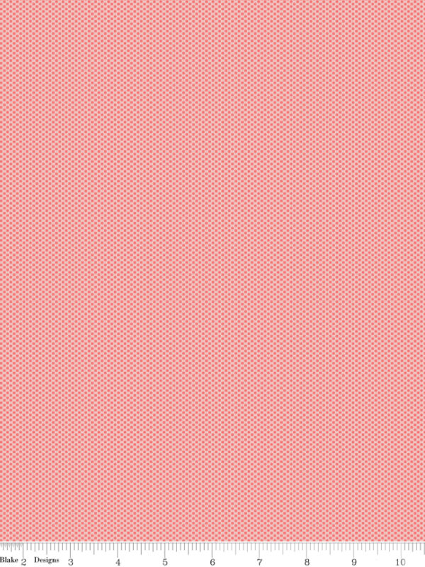 Poparazzi Coral fabric by Riley Blake Designs coral basic quilting fabric