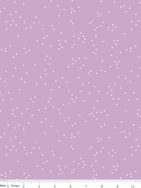 Blossoms Wisteria fabric by Riley Blake Designs purple floral quilting fabric