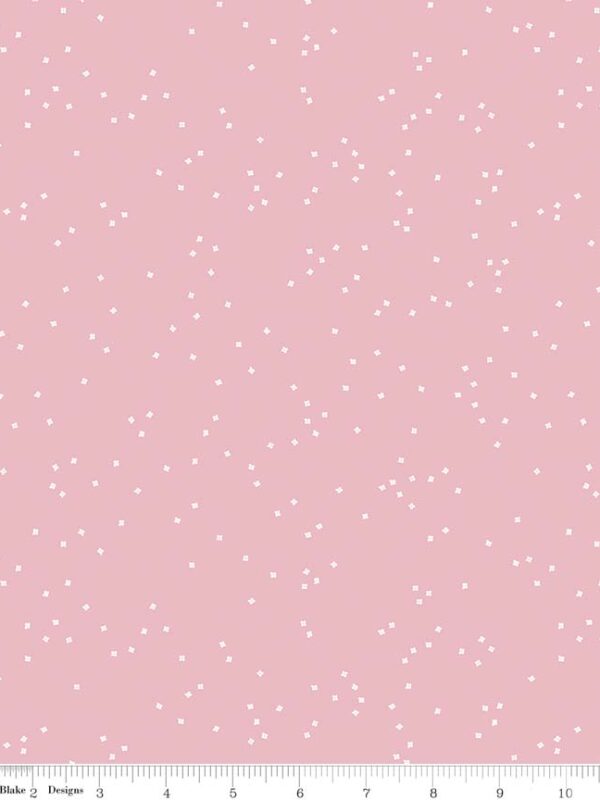 Blossoms Baby Pink fabric by Riley Blake Designs pink floral quilting fabric