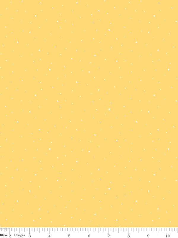 Dapple Dot Buttercream fabric by Riley Blake Designs cream dot quilting fabric