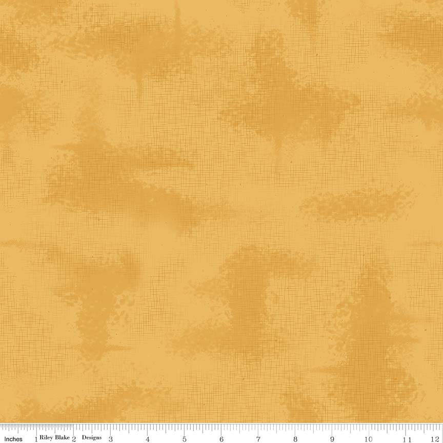 Shabby Honey fabric by Riley Blake Designs yellow textured quilting fabric