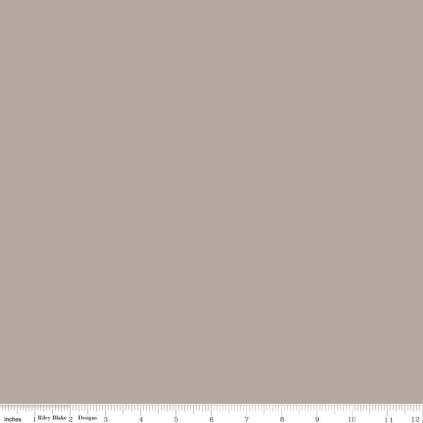 Confetti Cotton Pewter fabric by Riley Blake Designs gray solid quilting fabric