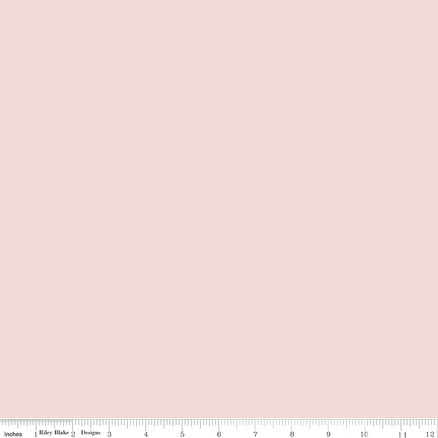 Confetti Cotton Pink Dogwood fabric by Riley Blake Designs pink solid quilting fabric