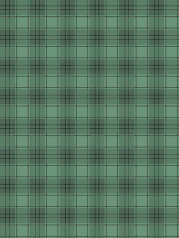 Evergreen Wishes Plaid Green fabric with traditional green plaid pattern