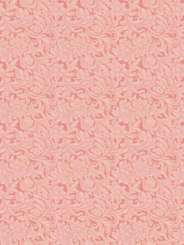 Cowgirl Leather Pink fabric by Echo Park for Riley Blake Designs tone on tone floral western print