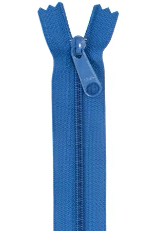 By Annie 24 inch double slide zipper Blastoff Blue