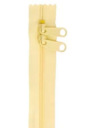 By Annie 30 inch double slide zipper Butter Cream