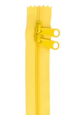 By Annie 30 inch double slide zipper Dandelion
