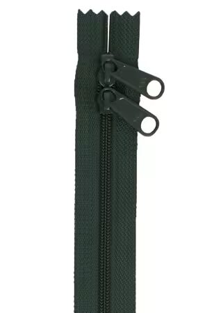 By Annie 30 inch double slide zipper Hemlock