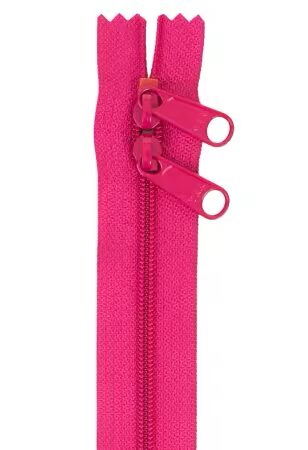 By Annie 30 inch double slide zipper Lipstick