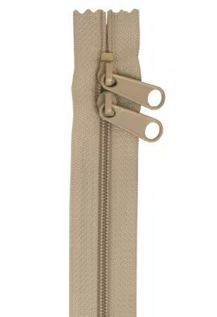 By Annie 30 inch double slide zipper Sage
