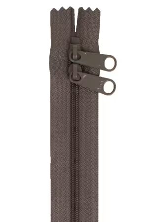 By Annie 30 inch double slide zipper Slate Gray