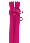 Handbag Zipper 40in Crazy Plum-Double-Slide
