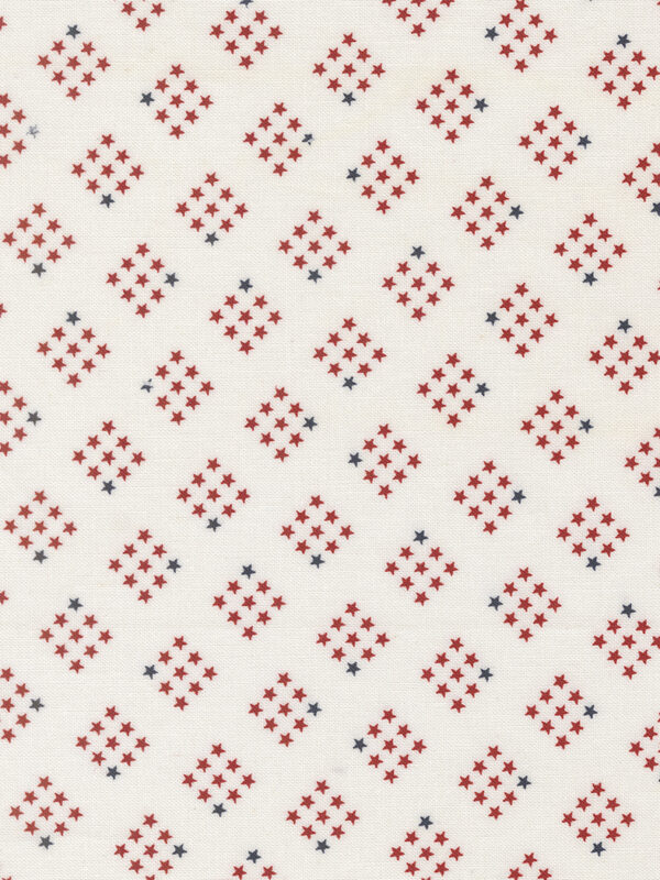 Independence Day vanilla stars fabric Sweetwater Moda yardage