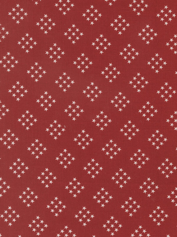 Independence Day red stars fabric Sweetwater Moda yardage