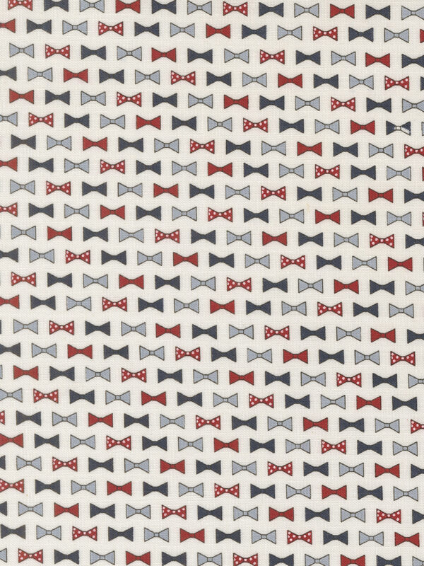 Independence Day vanilla bowties fabric Sweetwater Moda yardage
