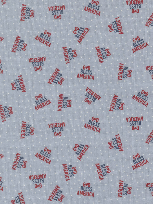 Independence Day splash god bless america fabric Sweetwater Moda yardage