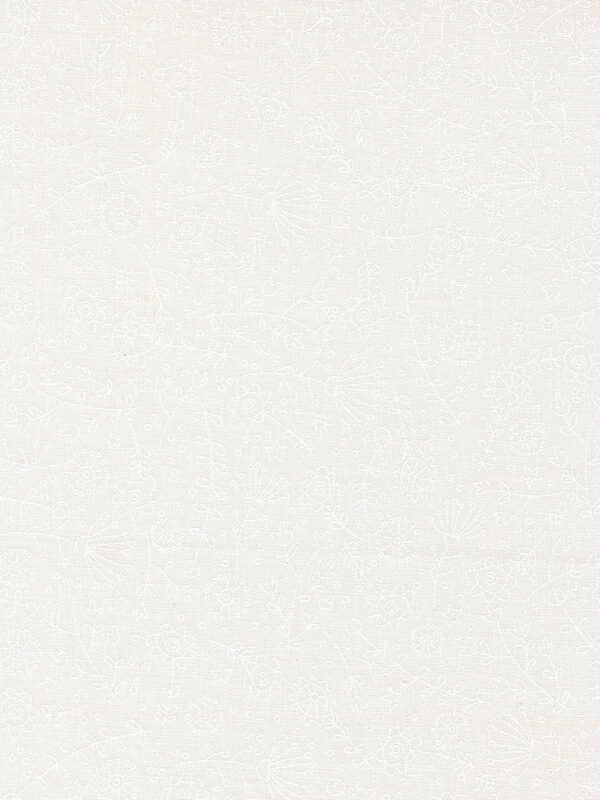 Independence Day vanilla on white meadow fabric Sweetwater Moda yardage