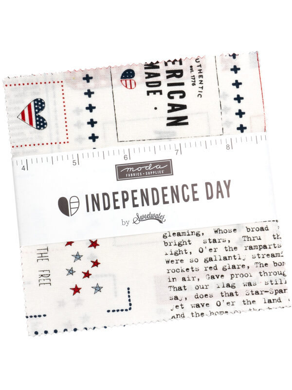 Independence Day charm pack Sweetwater Moda fabric