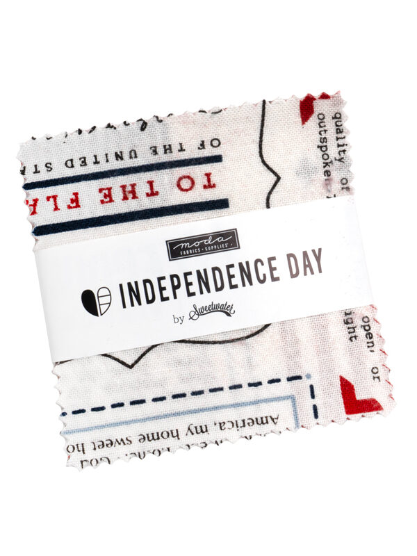 Independence Day mini charm pack Sweetwater Moda fabric