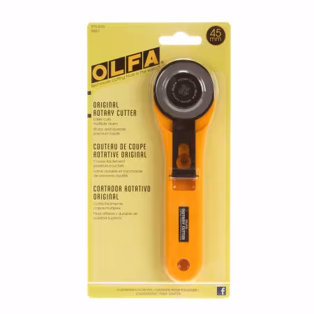 OLFA 45mm rotary cutter for quilting