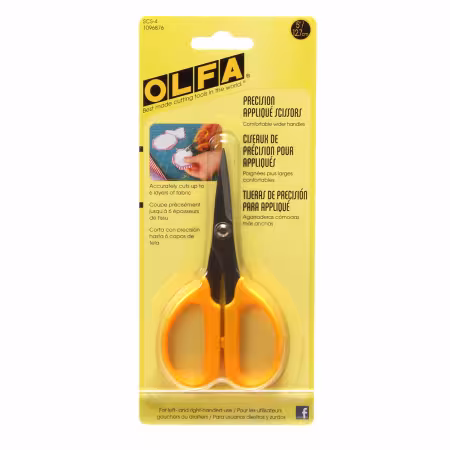 OLFA applique scissors for detailed trimming