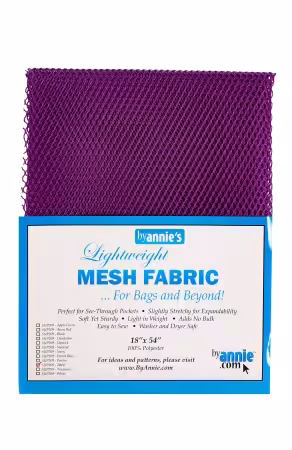 By Annie lightweight mesh fabric Tahiti 18x54 for bag pockets