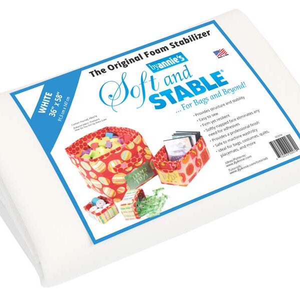 By Annie Soft and Stable foam stabilizer for bag making and sewing projects