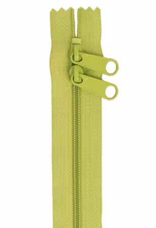 30" By Annie Double Sided Zipper - Apple Green
