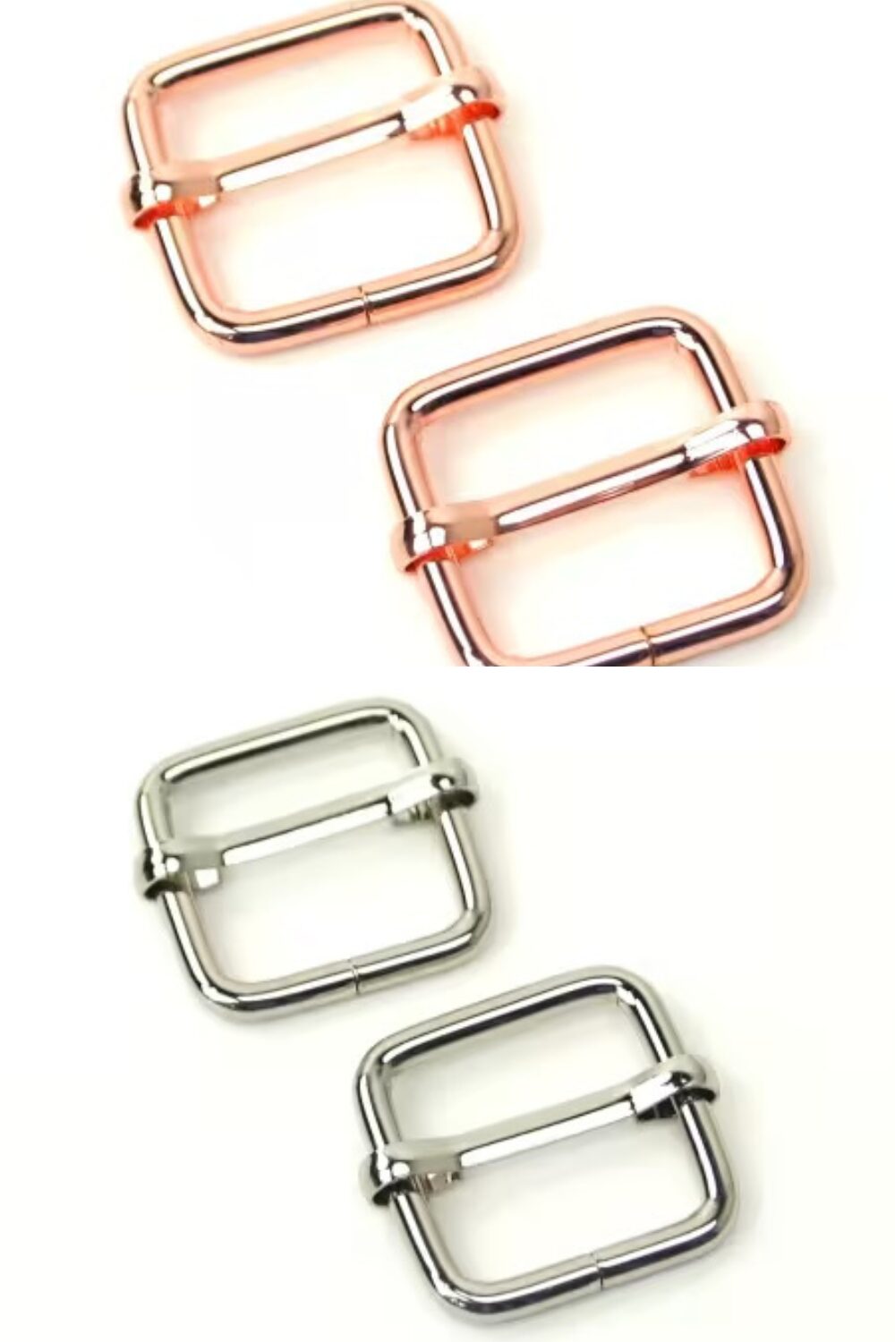 Sallie Tomato 3/4 inch slider buckles for adjustable bag straps