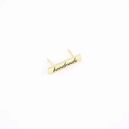 Sallie Tomato Gellato handmade label gold bag hardware
