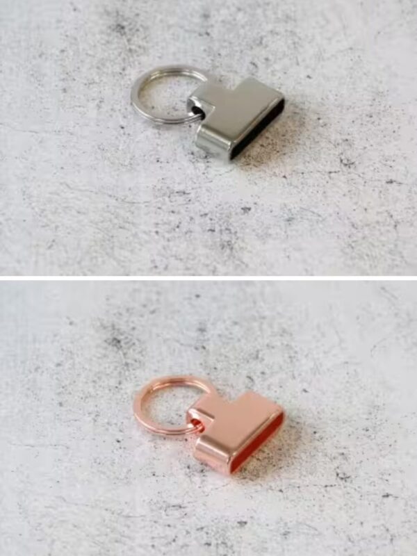Sallie Tomato screw in key fobs for keychains and wristlets