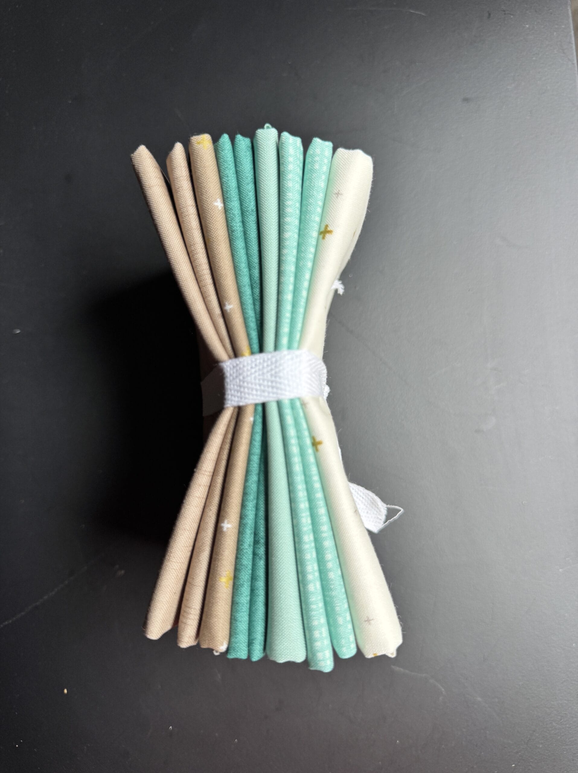 Tide Pool 6-Piece Riley Blake Basics Bundle featuring coastal colored Riley Blake basics