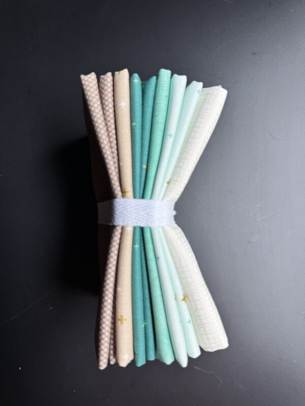 Beach Walk 6-Piece Riley Blake Basics Bundle featuring coastal colored Riley Blake basics