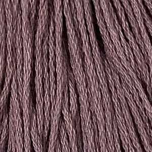 Valdani 6-ply embroidery floss in 8102 Withered Mulberry Medium hand-dyed cotton thread