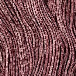 Valdani 6-ply embroidery floss in H208 Forgotten Lavender hand-dyed cotton thread