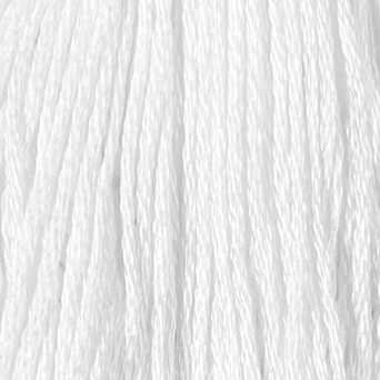 Valdani 6-ply embroidery floss in 3 White hand-dyed cotton thread