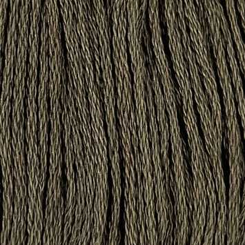 Valdani 6-ply embroidery floss in 892 Juniper Medium hand-dyed cotton thread