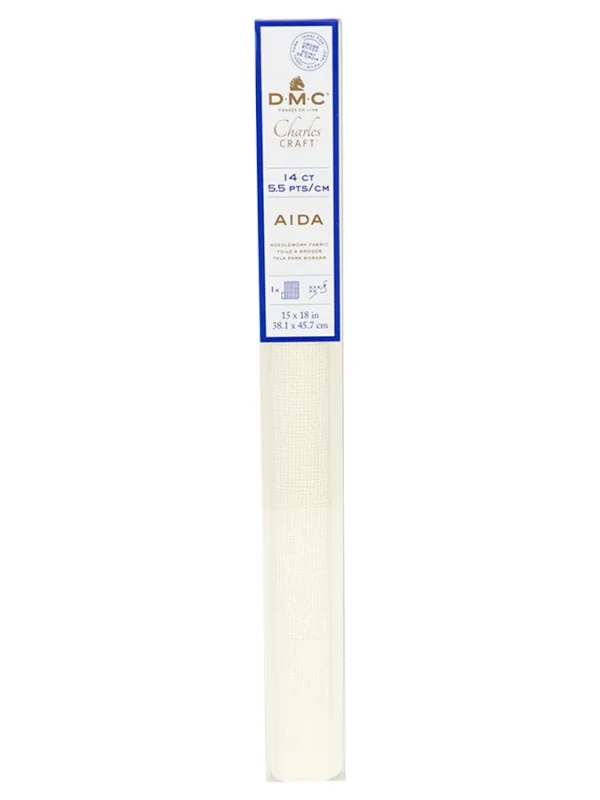 Antique White 14 count Aida cross stitch cloth