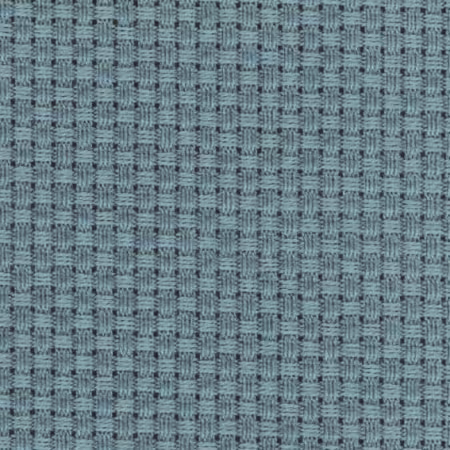 COSMO vintage blue 14 count cross stitch and embroidery cloth
