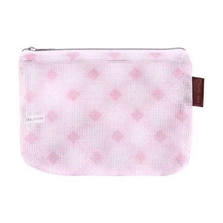 Peony Mini Mad for Plaid mesh project bag by It's Sew Emma