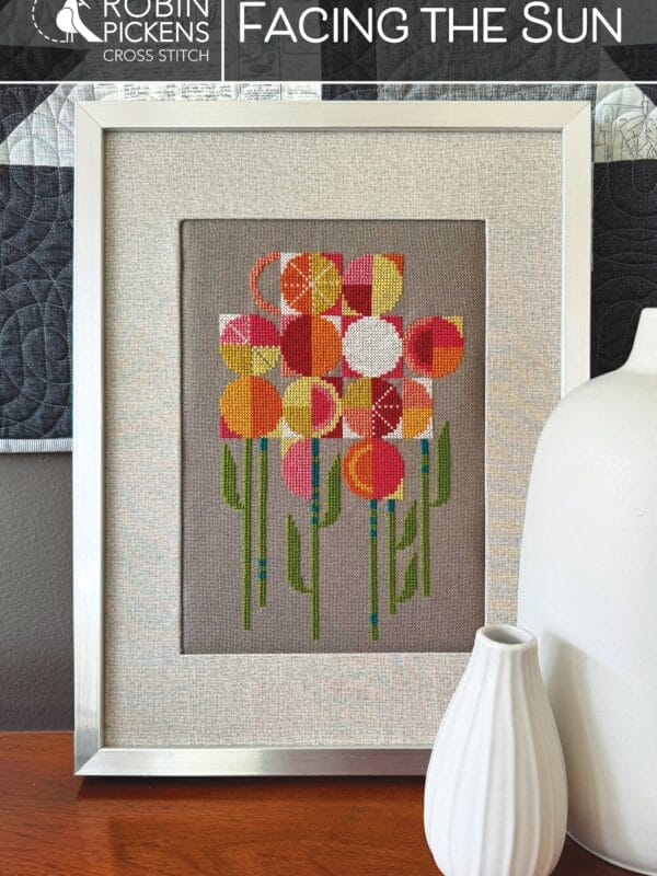 Facing the Sun Cross Stitch Pattern by Robin Pickens