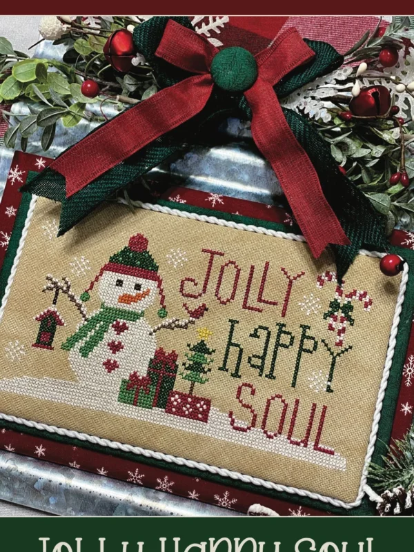Jolly Happy Soul Cross Stitch Pattern by Primrose Cottage