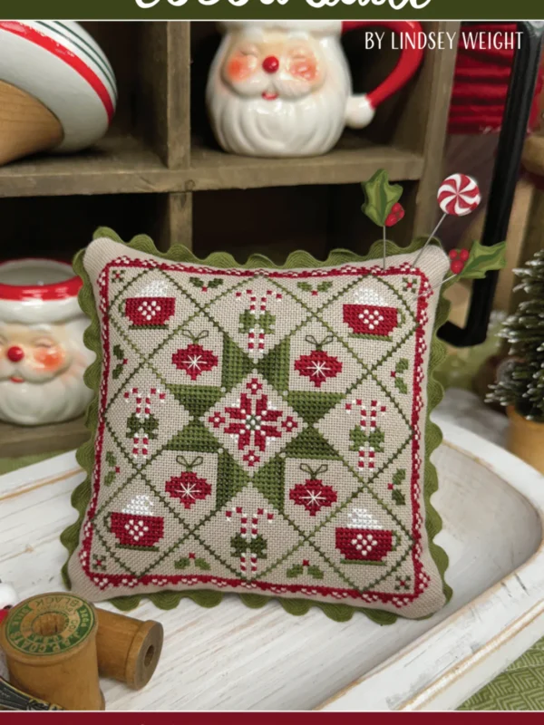 Cocoa Quilt Cross Stitch Pattern by Primrose Cottage