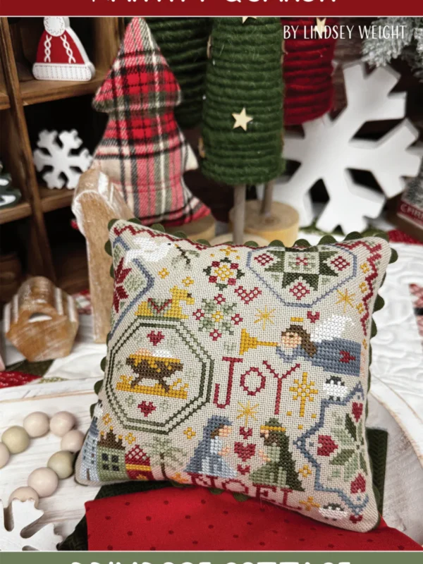 Nativity Quaker Cross Stitch Pattern by Primrose Cottage