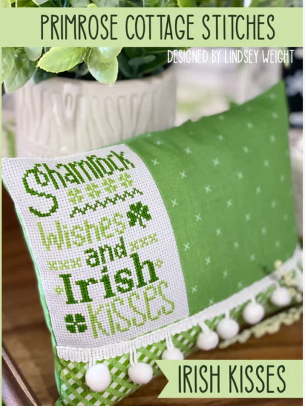 Irish Kisses Cross Stitch Pattern by Primrose Cottage