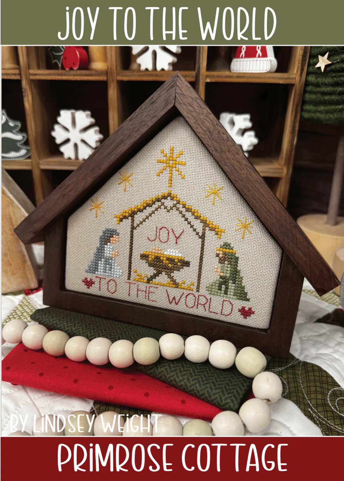 Joy to the World Cross Stitch Pattern by Primrose Cottage